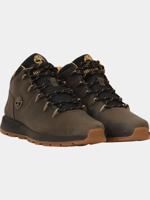 Timberland Sprint Trekker Mid férfi magasszárú cipő zöld színben 6