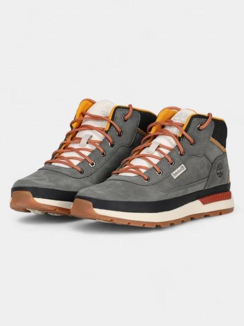 Timberland Field Trekker női magas szárú cipő szürke színben 4