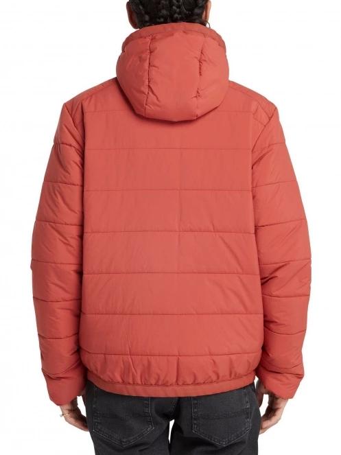 Timberland Garfield Mid Weight Hooded Puffer Jacket férfi utcai kabát piros színben 3