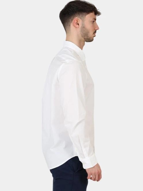 Timberland Long Sleeve Stretch Poplin Shirt férfi hosszú ujjú ing fehér színben 5