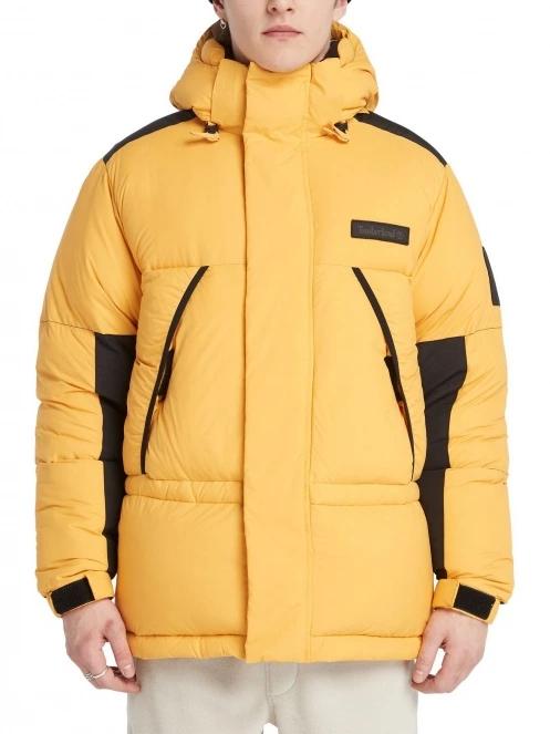 Timberland Durable Waterrepellent Rec.Down Parka férfi utcai kabát sárga színben 2