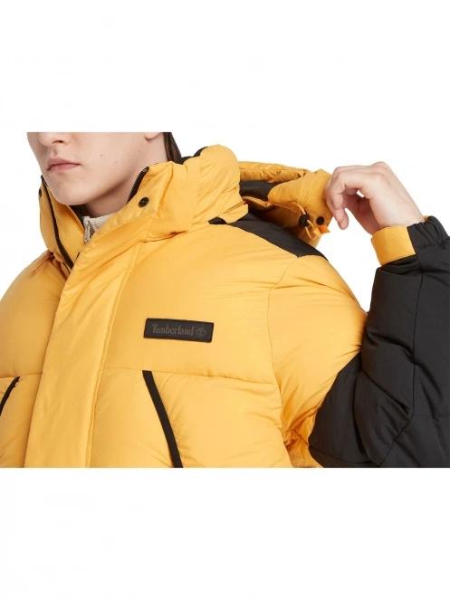 Timberland Durable Waterrepellent Rec.Down Parka férfi utcai kabát sárga színben 7