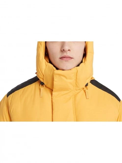 Timberland Durable Waterrepellent Rec.Down Parka férfi utcai kabát sárga színben 8