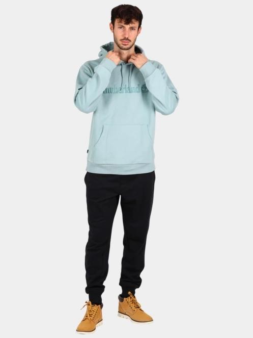 Timberland Hoodie férfi kapucnis pulóver szürke színben 5