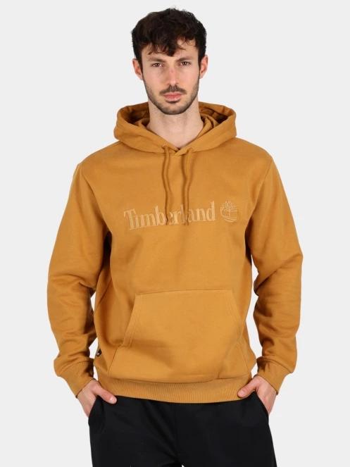 Timberland Hoodie férfi kapucnis pulóver barna színben 2