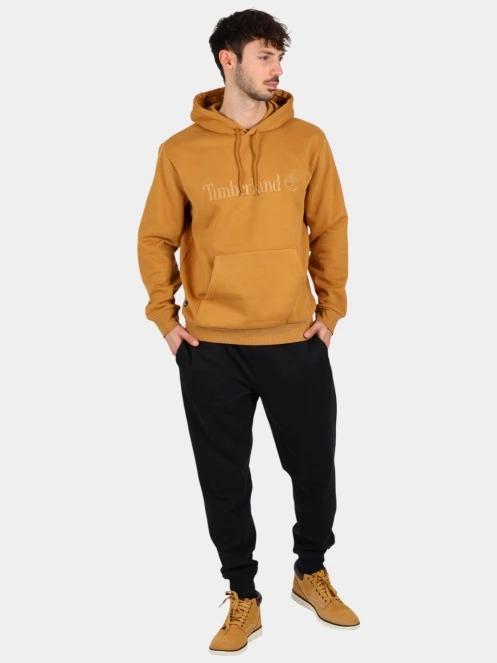 Timberland Hoodie férfi kapucnis pulóver barna színben 5
