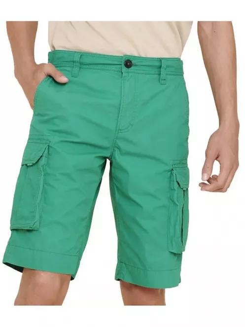 Aigle Accona férfi oldalzsebes rövidnadrág zöld színben 2