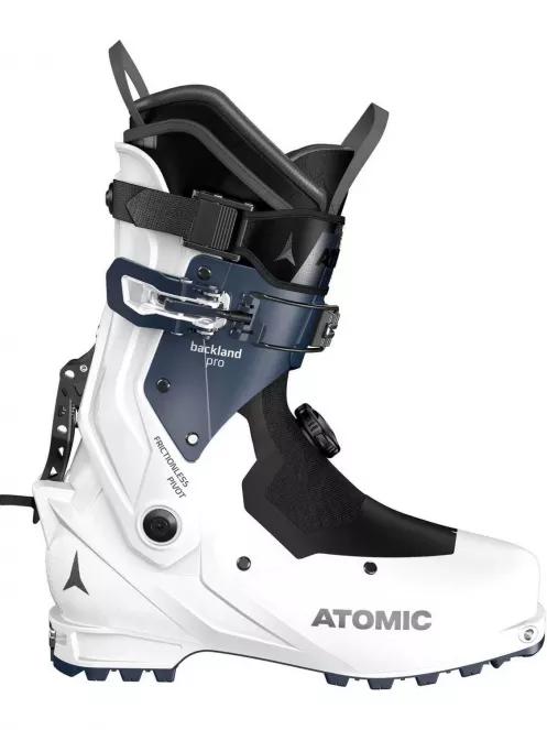 Atomic Backland Pro W női sícipő fehér színben 2