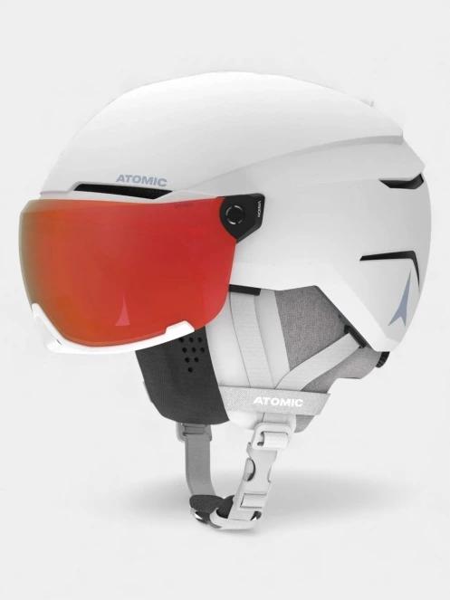 Atomic Savor Visor Photo bukósisak fehér színben 2