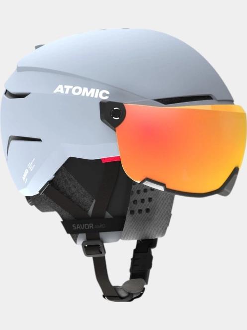 Atomic Savor Amid Visor Hd bukósisak szürke színben 5