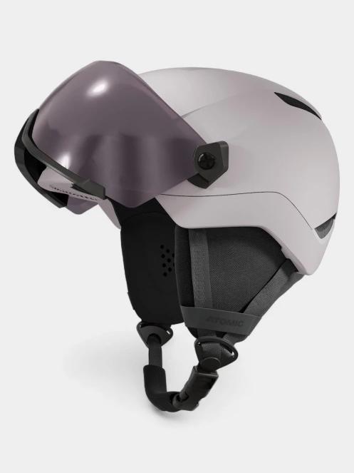 Atomic Revent Visor Jr bukósisak szürke színben 4