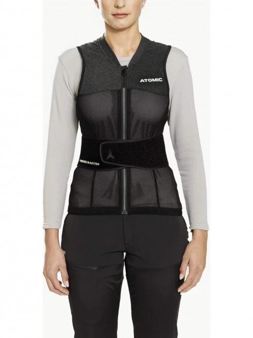 Atomic Live Shield Vest Amid W B női gerincprotektor fekete színben 2