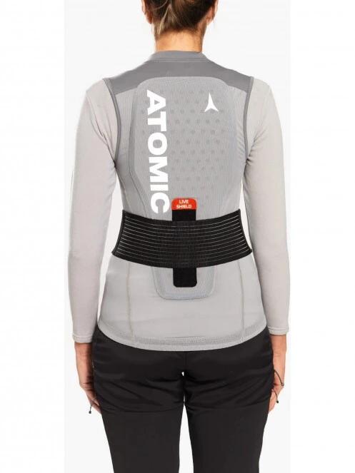 Atomic Live Shield Vest W női gerincprotektor szürke színben 3