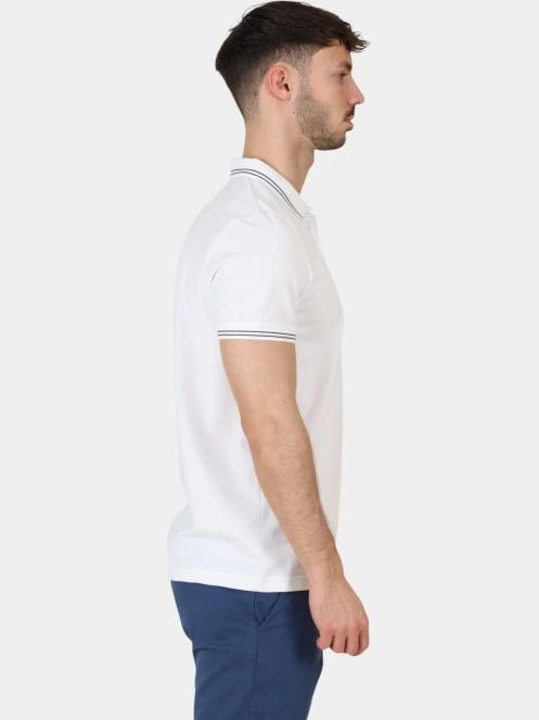 TBS Attonpol férfi galléros póló fehér színben 5