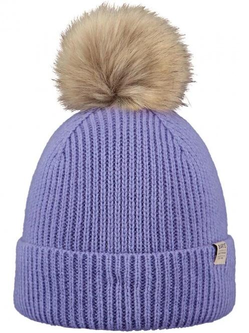 Barts Cinder Beanie bojtos sapka lila színben 2
