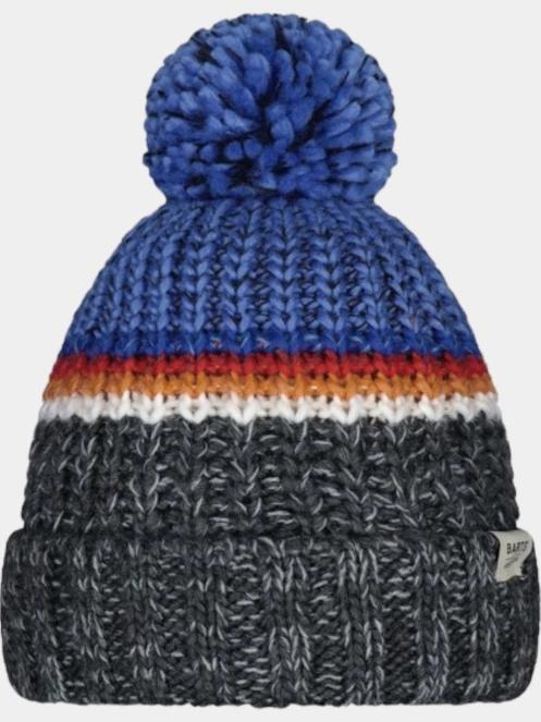 Barts Reggey Beanie bojtos sapka kék színben 2