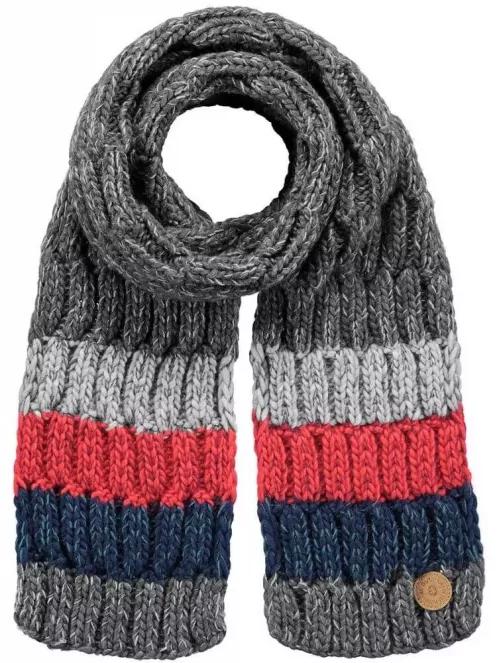 Barts Wilhelm Scarf Boys sál szürke színben 2