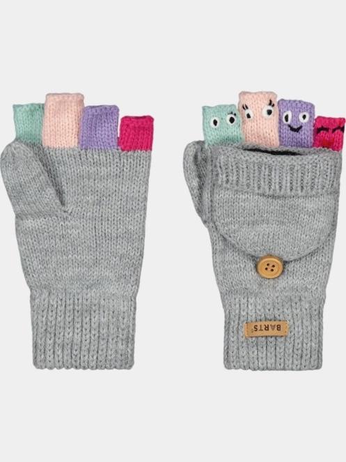 Barts Puppet Bumgloves kesztyű szürke színben 2