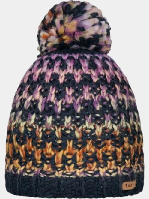 Barts Nicole Beanie Girls bojtos sapka lila színben 2