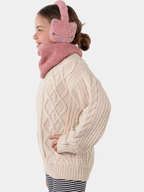 Barts Teddy Earmuffs fülvédő rózsaszín színben 4