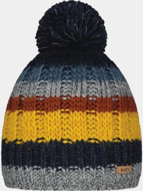 Barts Buck Beanie bojtos sapka szürke színben 2