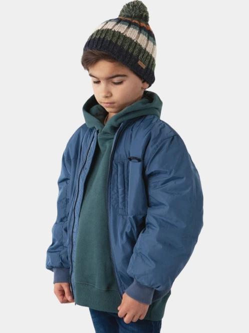 Barts Buck Beanie bojtos sapka oliva színben 4
