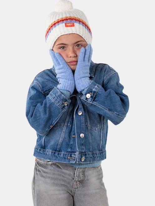 Barts Limeah Beanie bojtos sapka fehér színben 3