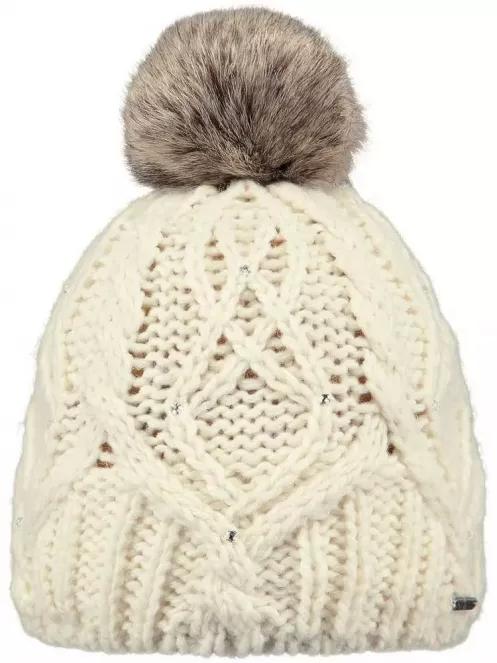 Barts Cessy Beanie bojtos sapka fehér színben 2
