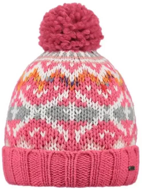 Barts Nirpha Beanie bojtos sapka rózsaszín színben 2