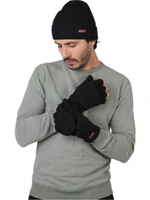 Barts Haakon Bumgloves férfi kesztyű fekete színben 3