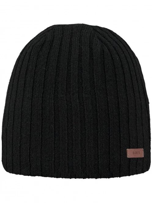 Barts Haakon Beanie férfi kötött sapka fekete színben 2