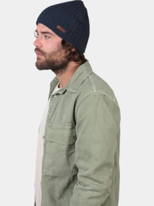 Barts Haakon Beanie férfi sapka sötétkék színben 3