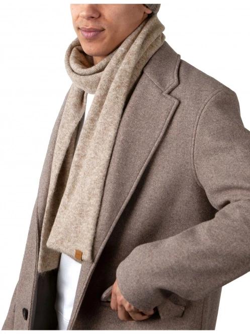 Barts Willian Scarf férfi sál barna színben 4