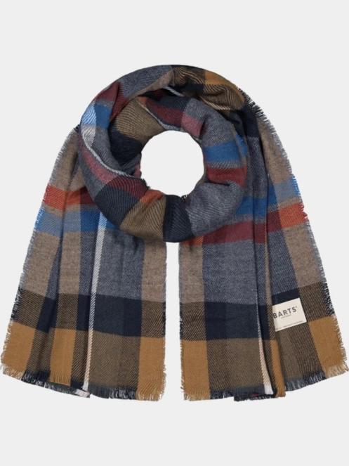 Barts Lowel Scarf férfi sál sötétkék színben 2
