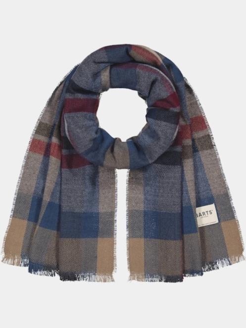 Barts Lowel Scarf férfi sál sötétkék színben 2