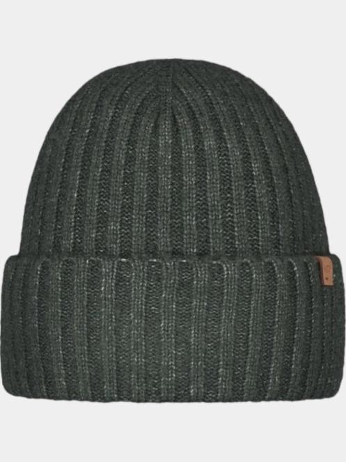 Barts Wyon Beanie férfi sapka oliva színben 2