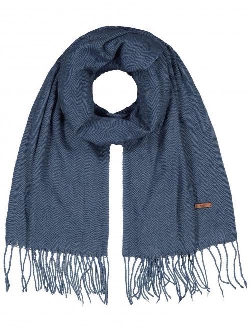 Barts Soho Scarf férfi sál kék színben 2