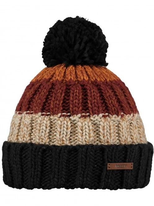 Barts Wilhelm Beanie férfi bojtos sapka piros színben 2