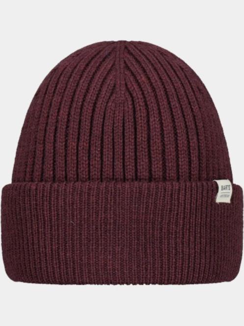 Barts Nieck Beanie férfi sapka bordó színben 2