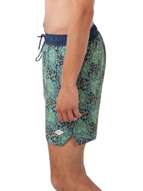 Barts Vinais Shorts férfi beach short sötétkék színben 3