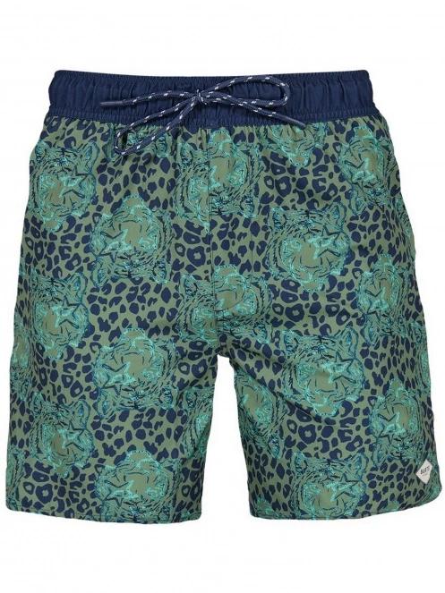 Barts Vinais Shorts férfi beach short sötétkék színben 5