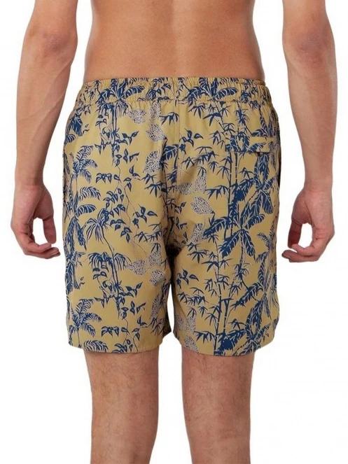 Barts Baltra Shorts férfi beach short barna színben 4