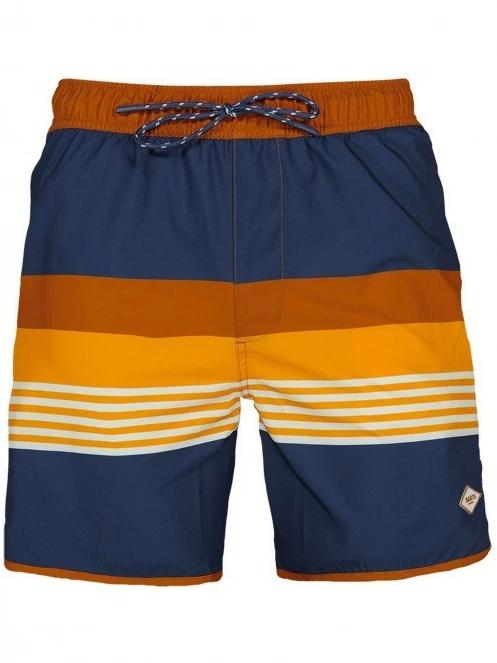 Barts Pacose Shorts férfi beach short sötétkék színben 5