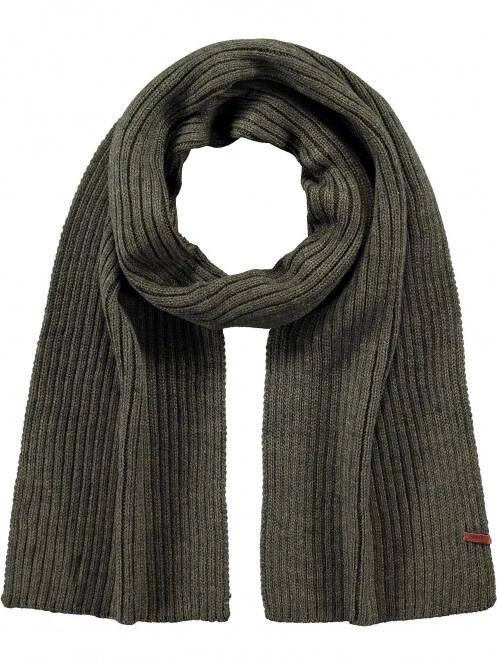 Barts Wilbert Scarf férfi sál oliva színben 2