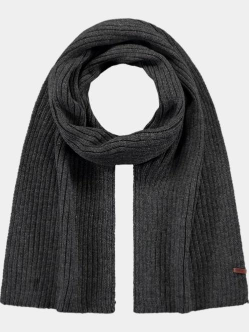 Barts Wilbert Scarf férfi sál szürke színben 2