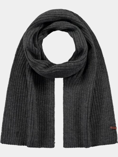 Barts Wilbert Scarf férfi sál szürke színben 2