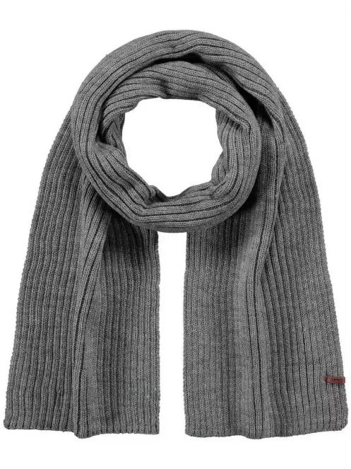 Barts Wilbert Scarf férfi sál szürke színben 2