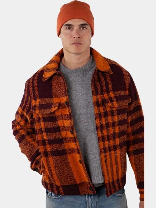 Barts Willes Beanie férfi sapka narancssárga színben 3