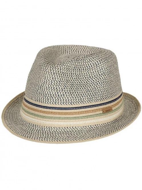 Barts Fluoriet Hat férfi szalmakalap szürke színben 2