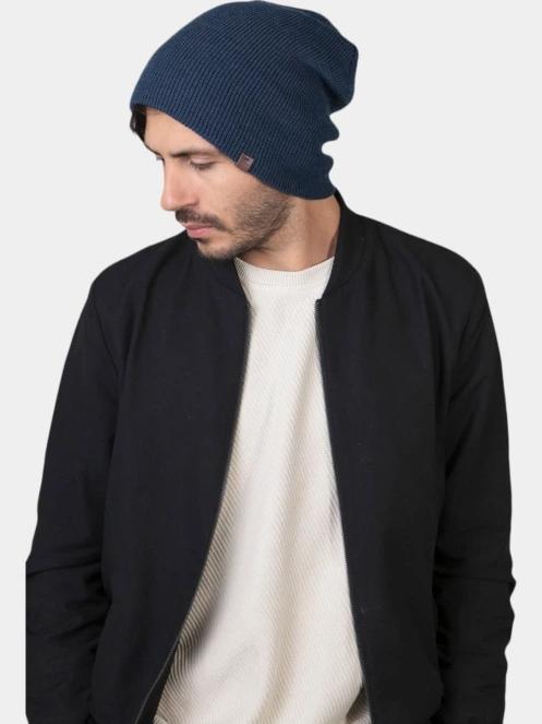 Barts Coler Beanie férfi sapka sötétkék színben 4
